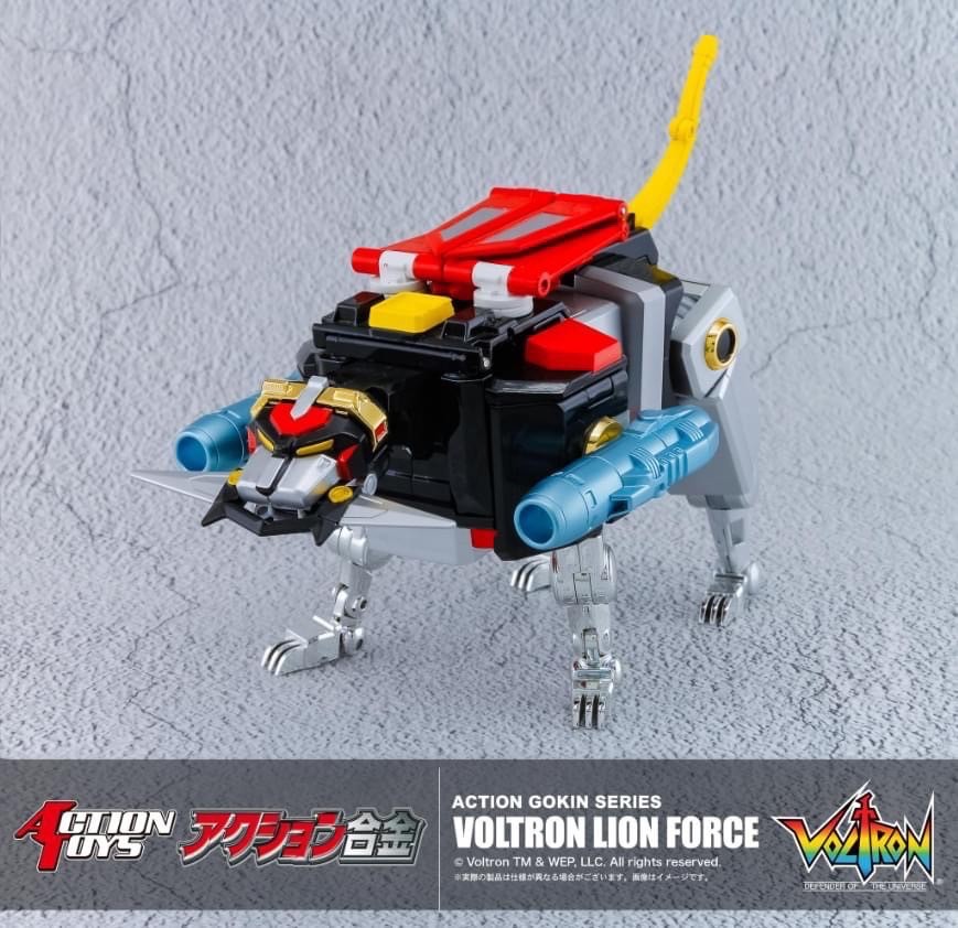 Action Gokin - Voltron Lion Force by Action Toys (Set of 3)
