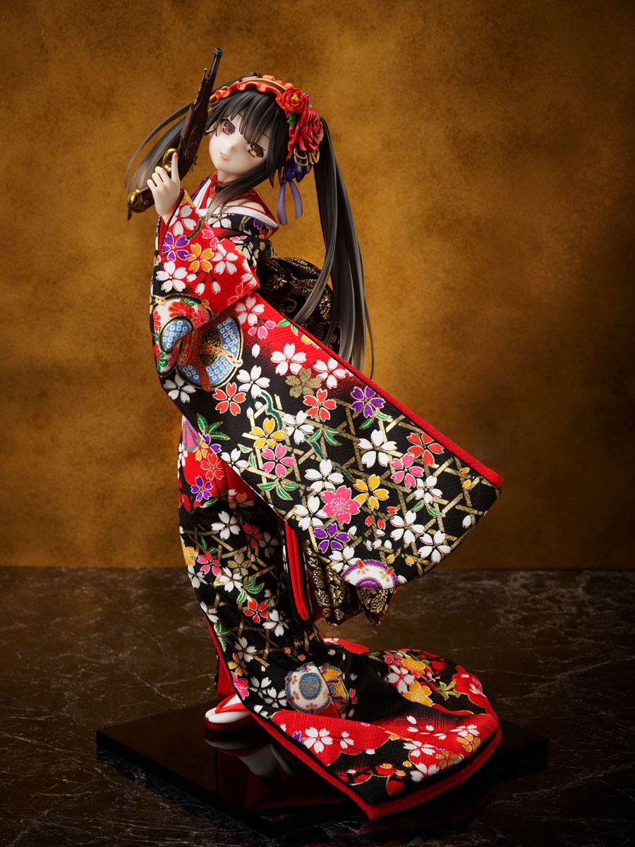 Pre-order : Yoshitoku x F:NEX Date A Live IV Kurumi Tokisaki -Japanese Doll- 1/4 Scale Figure by FURYU Corporation