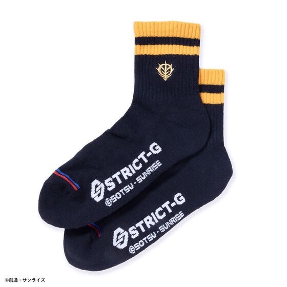 PRE-ORDER : STRICT-G "Mobile Suit Gundam" Basic Line Socks 3P Set