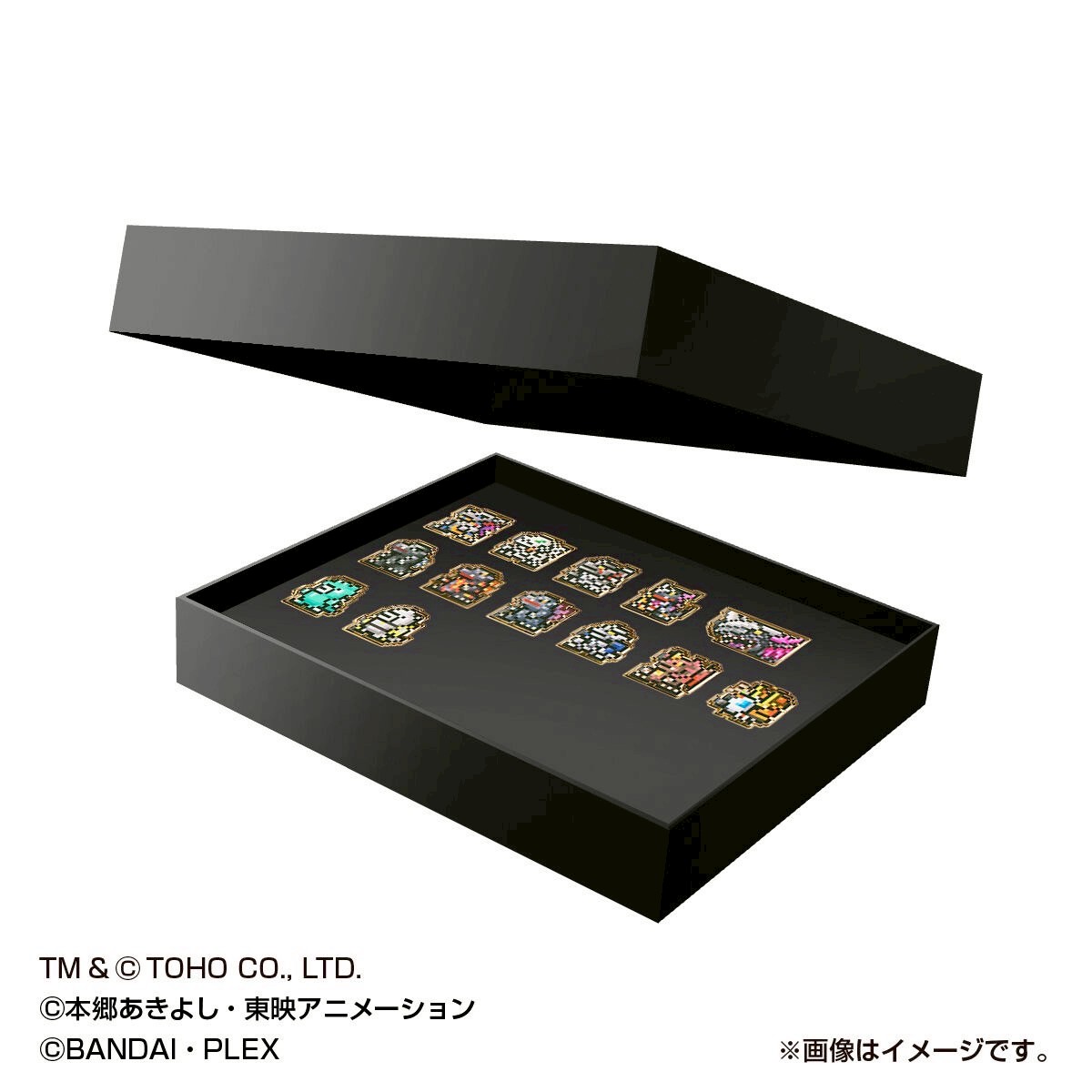 PRE-ORDER : "Godzilla vs. Digital Monster" Dot Pins Set