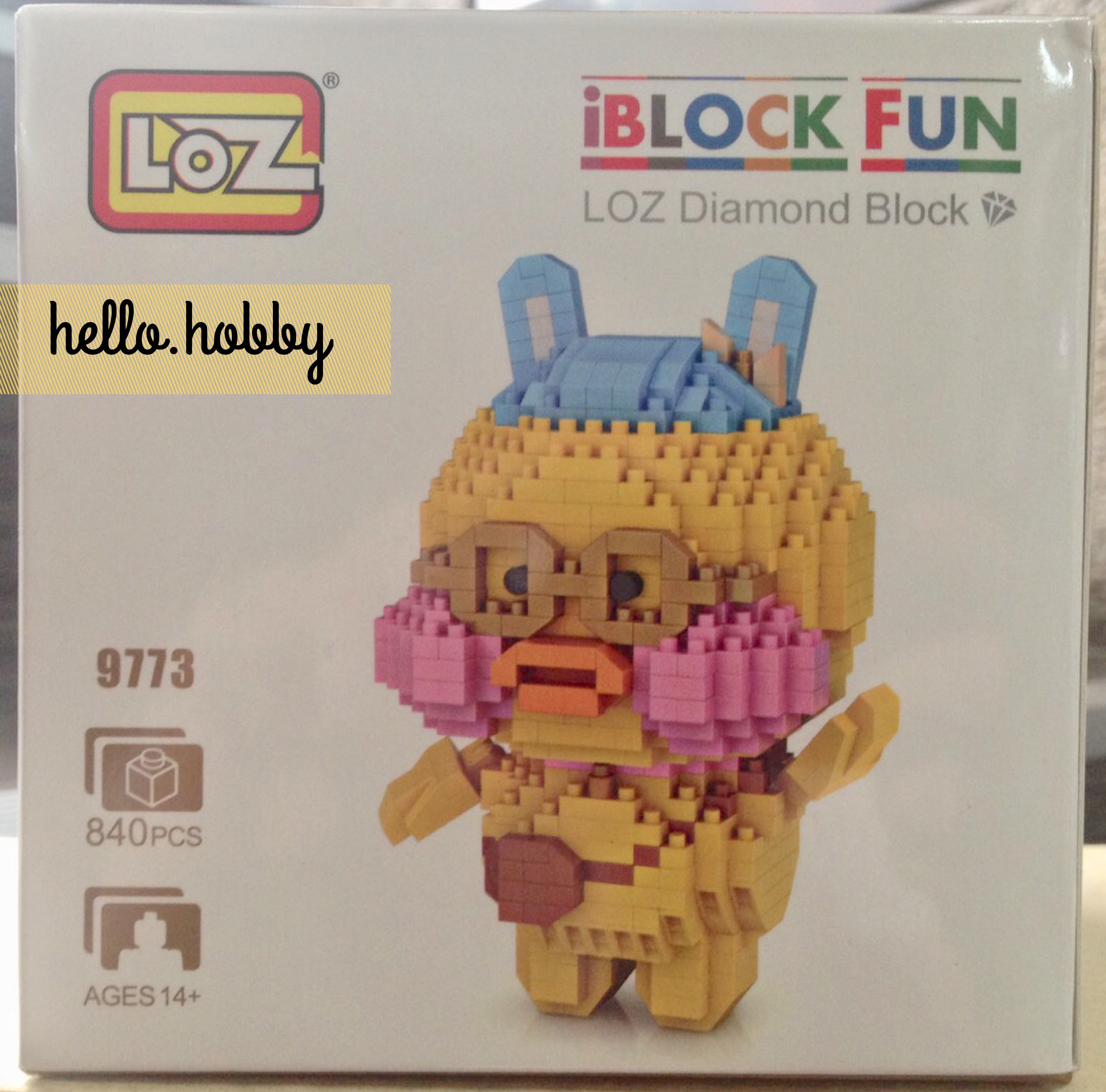 Loz 9773 Kakao Friends Lalafanfan 840pcs