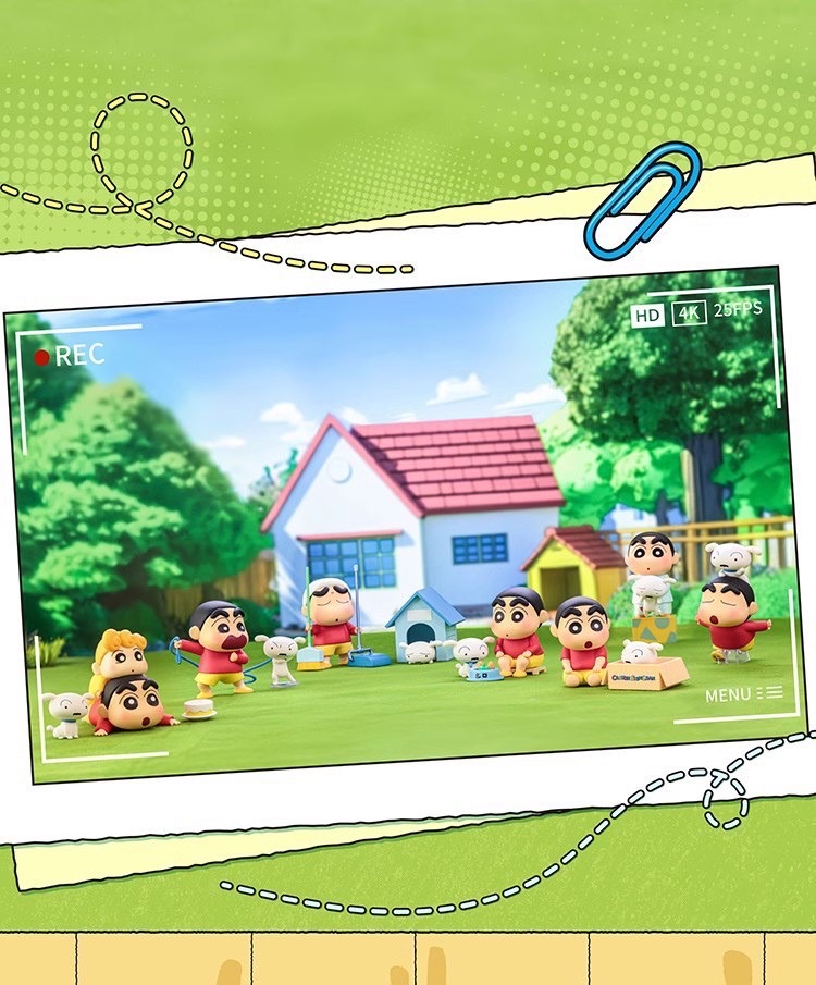 โมเดล ได้ 1ตัว - Crayon Shinchan - Shiro’s Daily Life Series by Top Toy