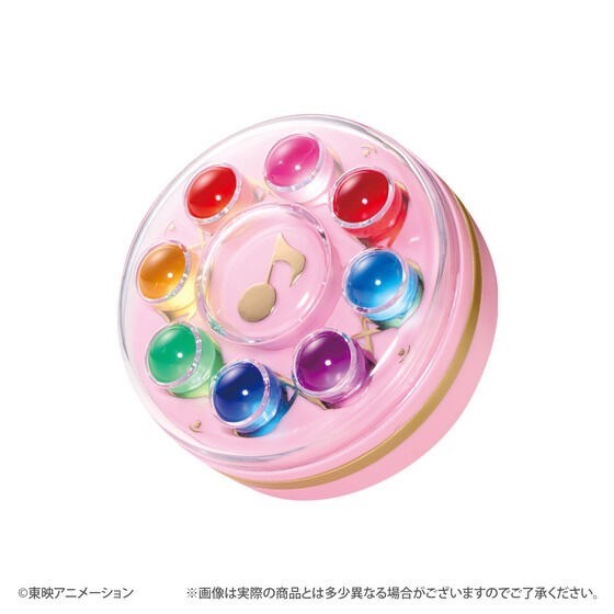 PRE-ORDER : Ojamajo Doremi Pirika Pirilala Apprentice Tap Color Ball Face Powder 25th Anniversary ver.