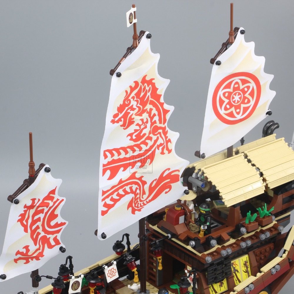 Lepin 06057 Ninjago The Movie : Destiny Bounty 2,345pcs