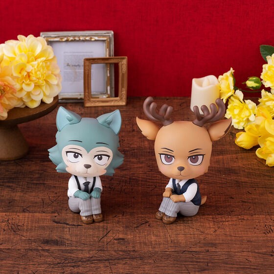 PRE-ORDER : Rukappu BEASTARS Legosi & Louis Set [Limited Cushion Included]