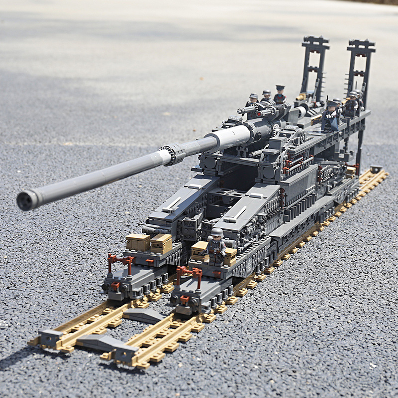 Kazi Ky 10005 Military German Railway Gun 3846pcs