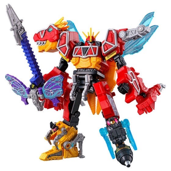 PRE-ORDER : Mini Pla Shugod Gattai Series PB King Kyoryujin