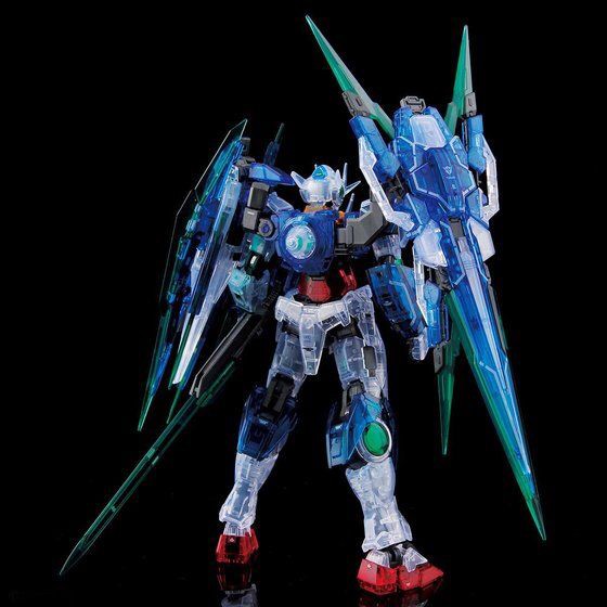PRE-ORDER : RG 1/144 The Gundam Base Limited 00 QAN[T] Full Saber [Clear Color] Plastic Model
