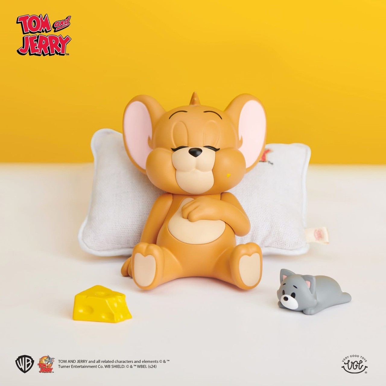 Pre-order : Tom and Jerry Sleepy Jerry with Little Tom by VGT (Very Good Toys)