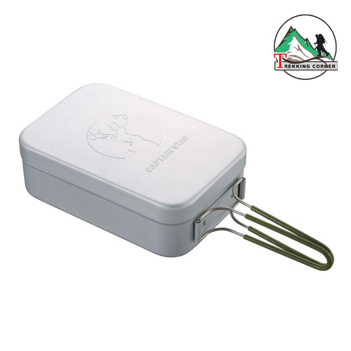 หม้อหุงข้าวพกพา Captain Stag Aluminum Square Cooker L