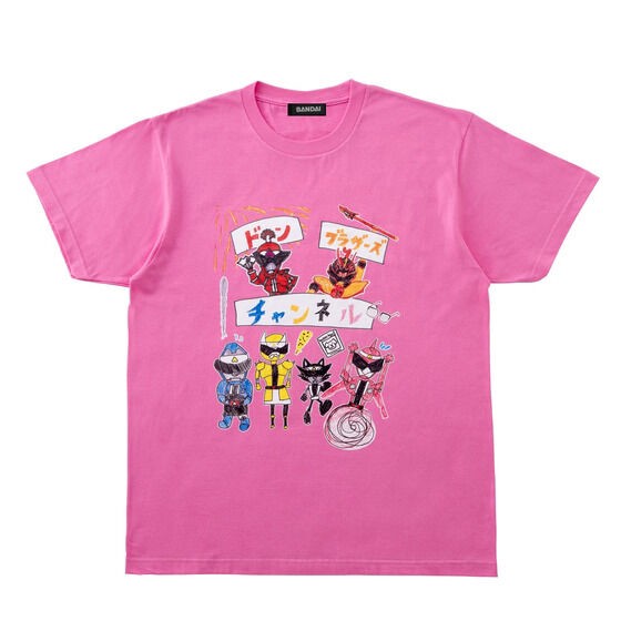 PRE-ORDER : Avataro Sentai Donbrothers Donbrothers Channel T-shirt Donbrothers Pattern
