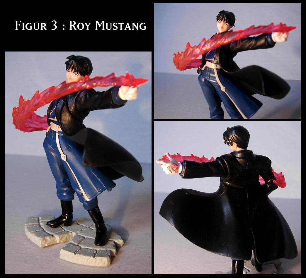 กาชาปอง แขนกล คนแปรธาตุ HG Fullmetal Alchemist Diorama Part 2 Gashapon by Bandai (Set of 6)