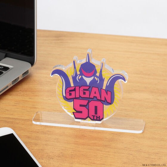 PRE-ORDER : Acrylic Logo Display EX Gigan 50th Logo Illustration Ver.