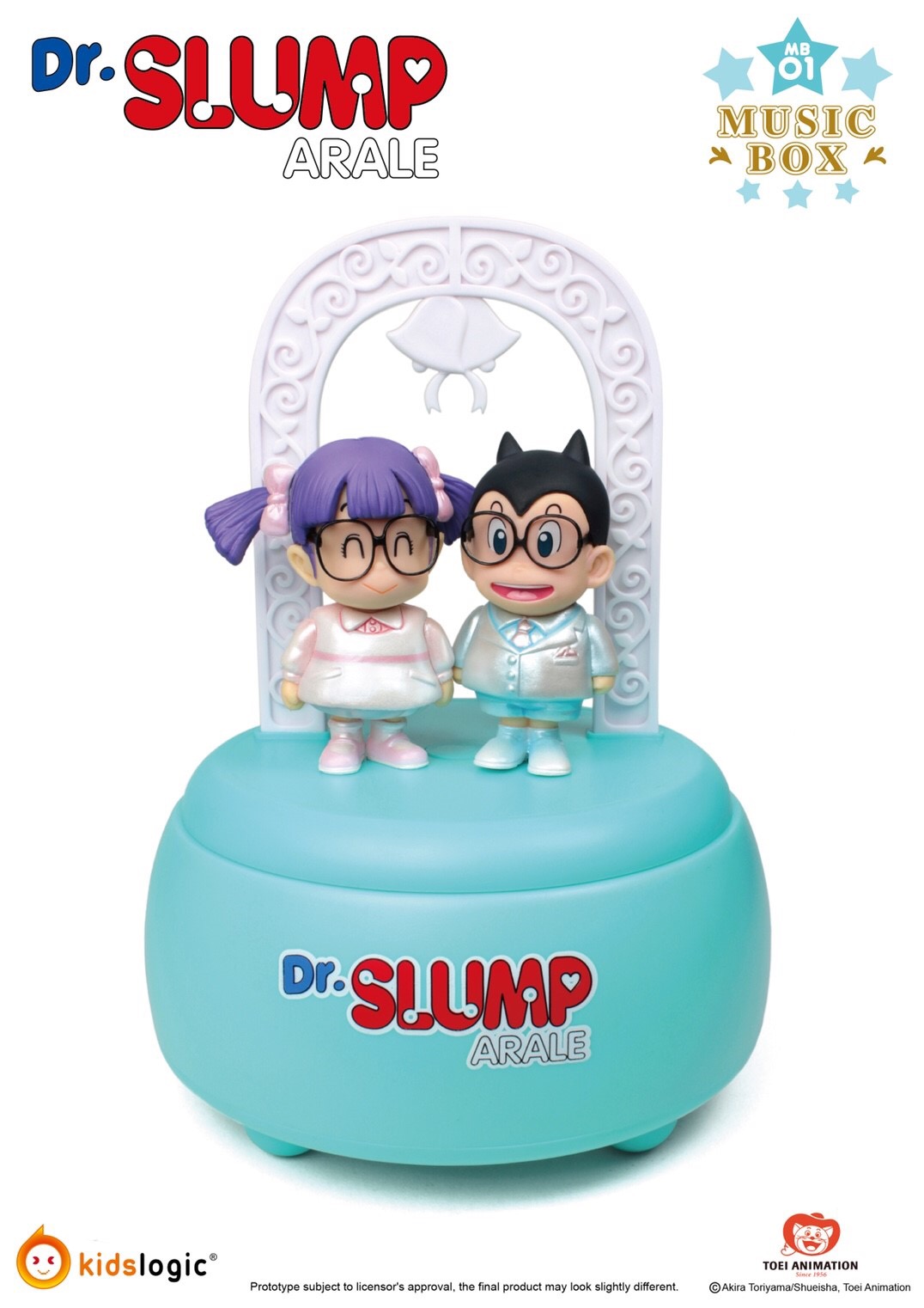 MB01 Dr. Slump Arale Music Box - Wedding Version by Kids Logic