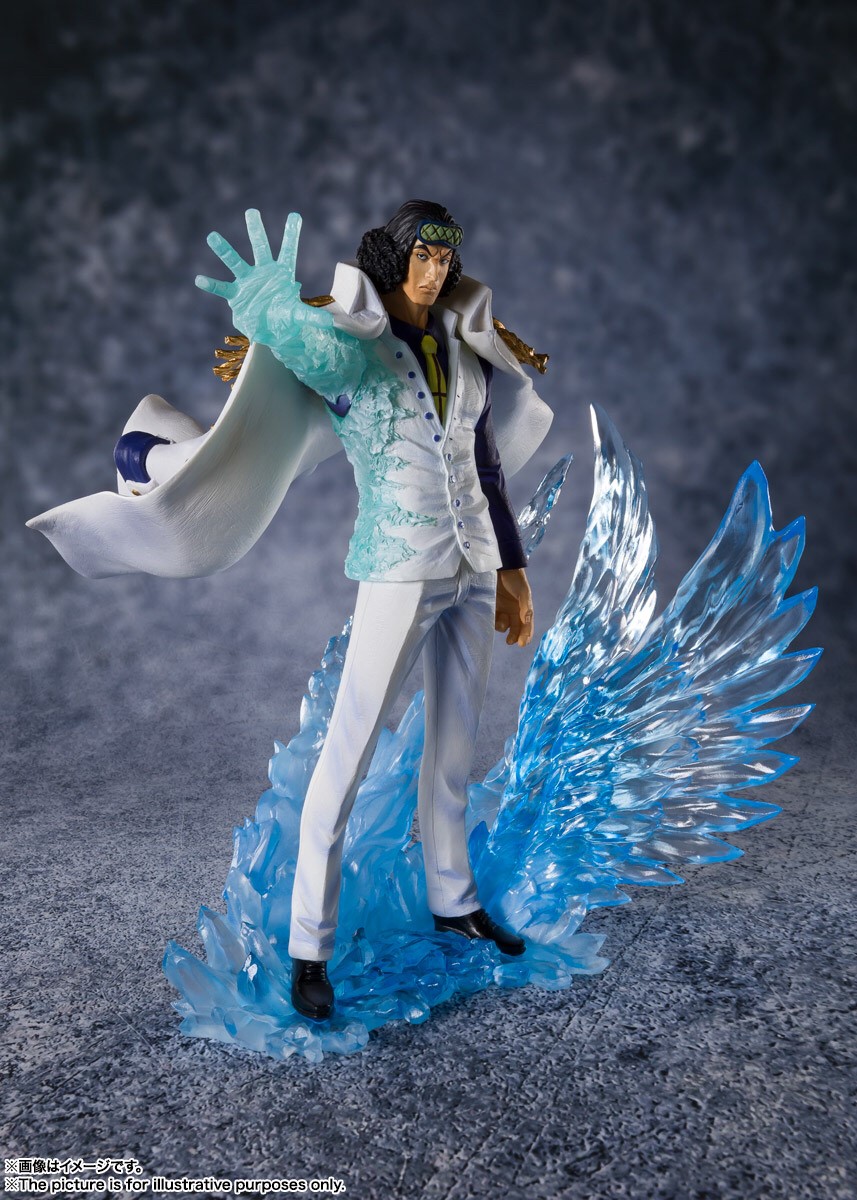 Pre-order : FIGUARTS ZERO [EXTRA BATTLE] "THE 3 ADMIRALS" KUZAN -AOKIJI- (ONE PIECE) PVC FIGURE