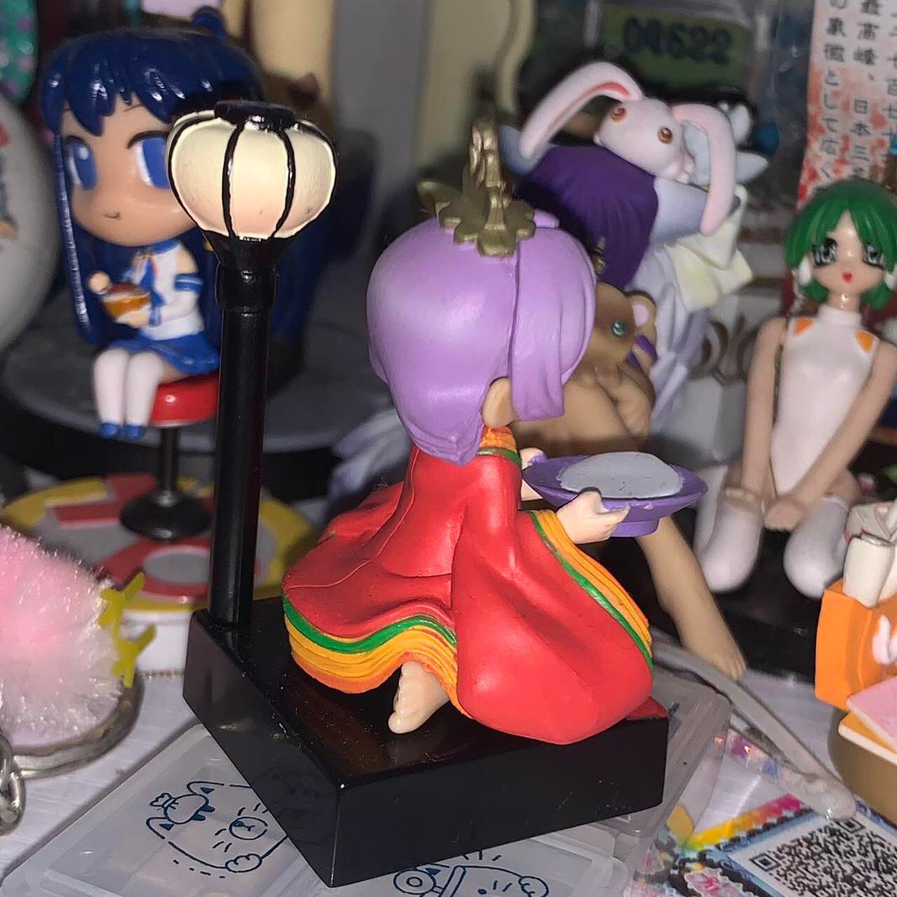 Gashapon - Wanda-chan's Lunch Hina-arare Hina Doll Style Figure Collection Wonder Festival 2003 Winter Official Rice Crackers Limited by Kaiyodo (Set of 6)