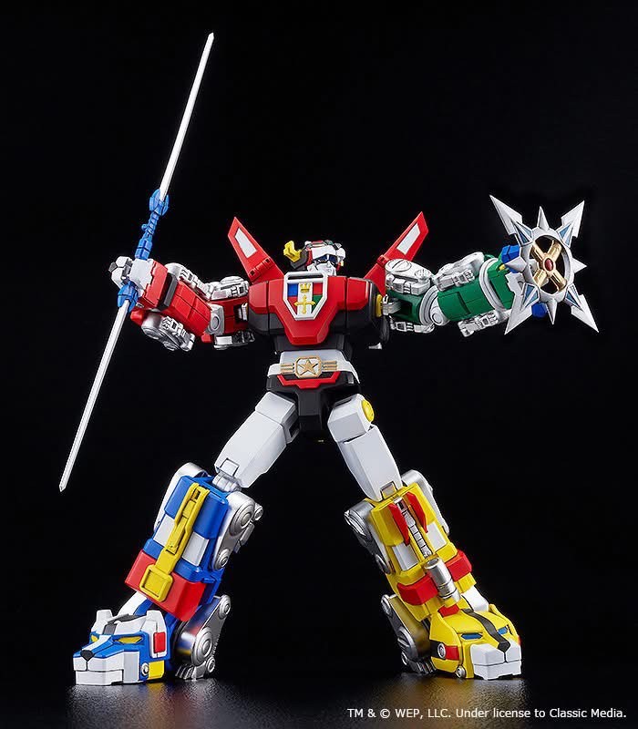 Pre-order : MODEROID Voltron (Beast King GoLion) Plastic Model Kit by Good Smile Company (Reissue)