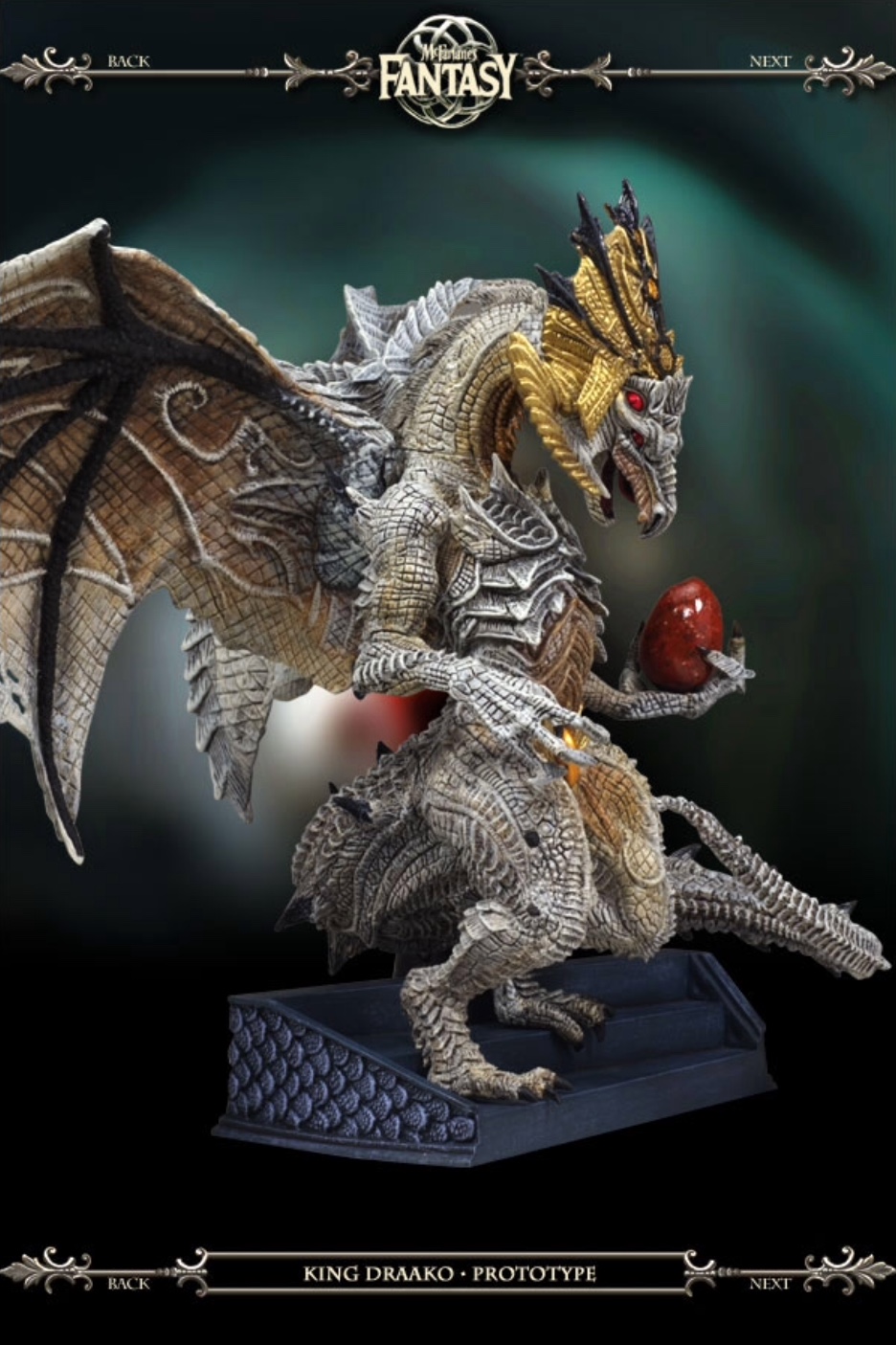 McFarlane’s Fantasy Series 1 - Legend of the Blade Hunters - King Draako