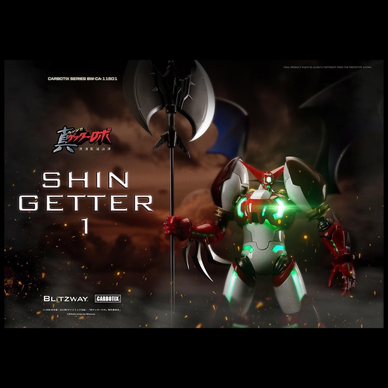Pre-order : CARBOTIX Shin Getter 1 by Blitzway x Moshow Toys