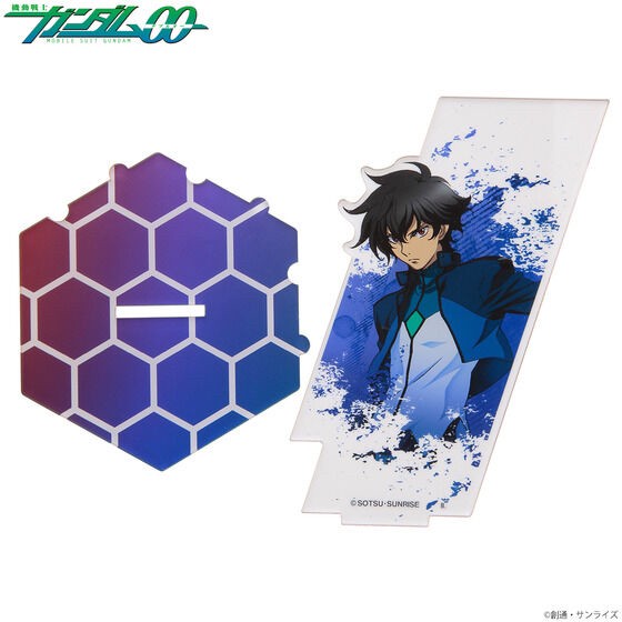 PRE-ORDER : Mobile Suit Gundam 00 Character Illustration Acrylic Stand