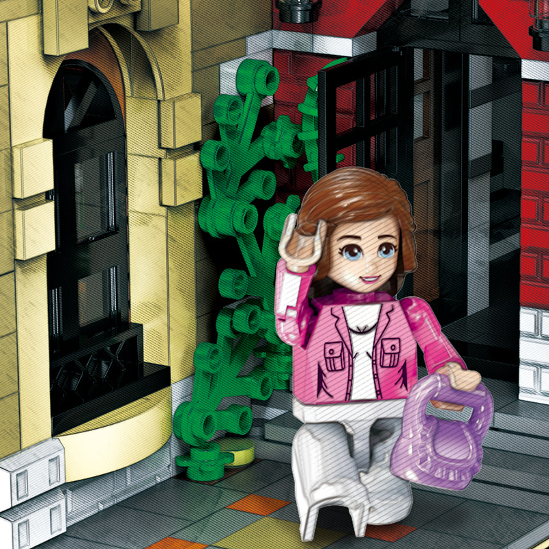 Zhe gao QL 0924 Old Pub 4030pcs