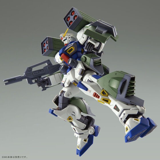 PRE-ORDER : MG 1/100 Mission Pack H-Type (for Gundam F90) Plastic Model