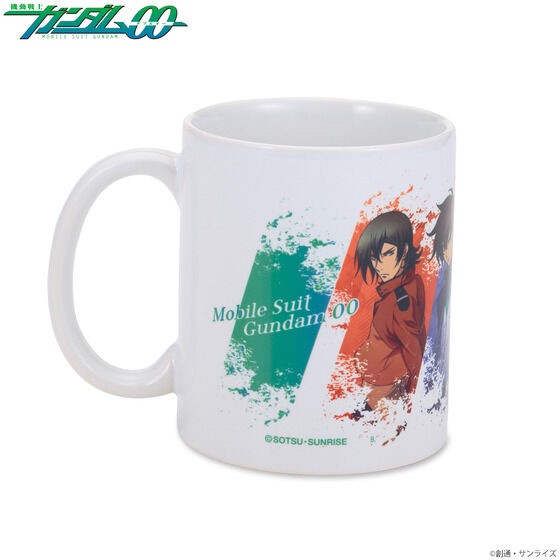 PRE-ORDER : Mobile Suit Gundam 00 Character Illustration Mug