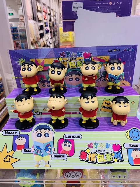 Crayon Shinchan Emoji Series by 52Toys (Set of 8+1secret)