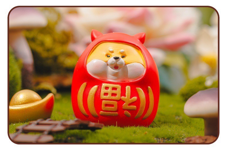 โมเดล ได้ 1 ตัว | Lucky Shiba Dog - More Than Billion Dollars Series by Romantic Light