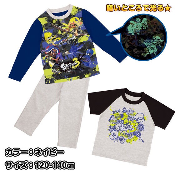 PRE-ORDER : Ohsama Sentai King-Ohger / Splatoon / Mario Shines! 2TOPS Pajamas 23SS