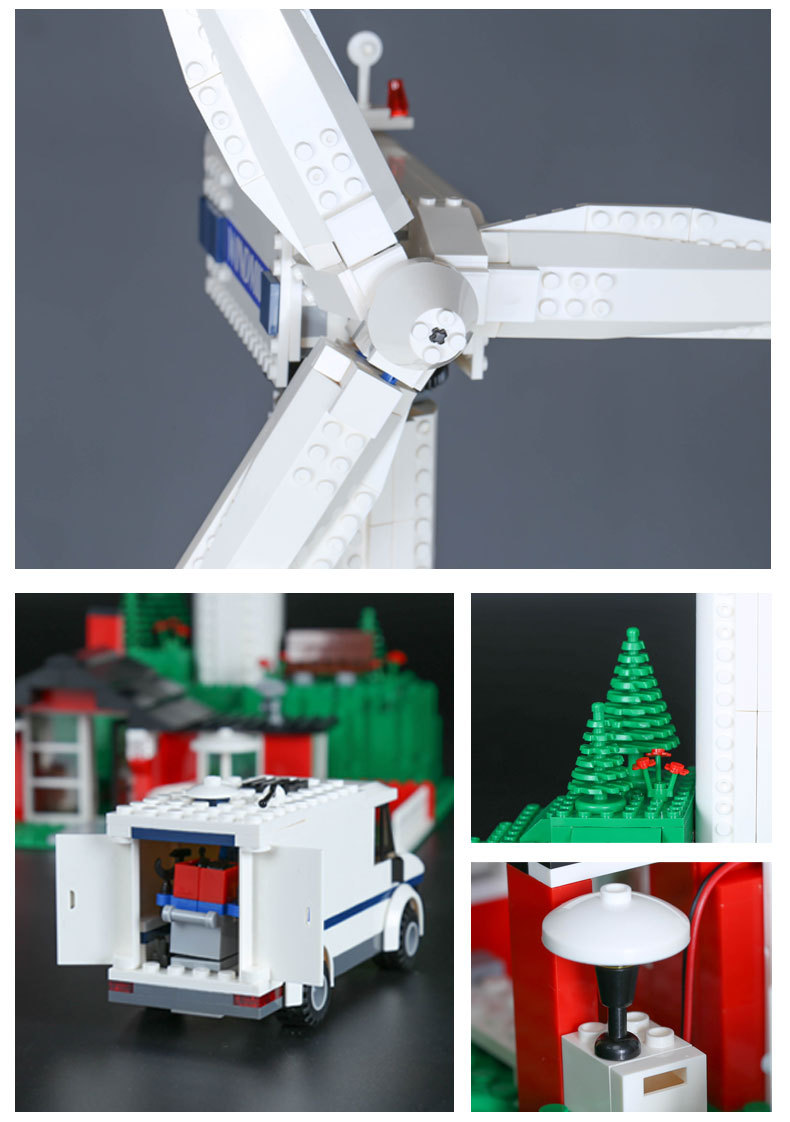 Lepin 37001 Vestas Wind Turbine 873pcs