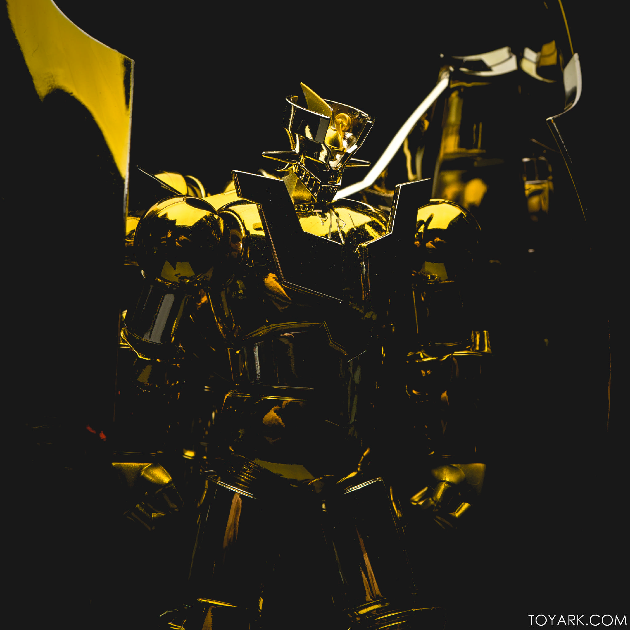 Super Robot Chogokin Shin Mazinger Z Gold Ver. Tamashii Nations 10th Anniversary World Tour Exclusive by Bandai