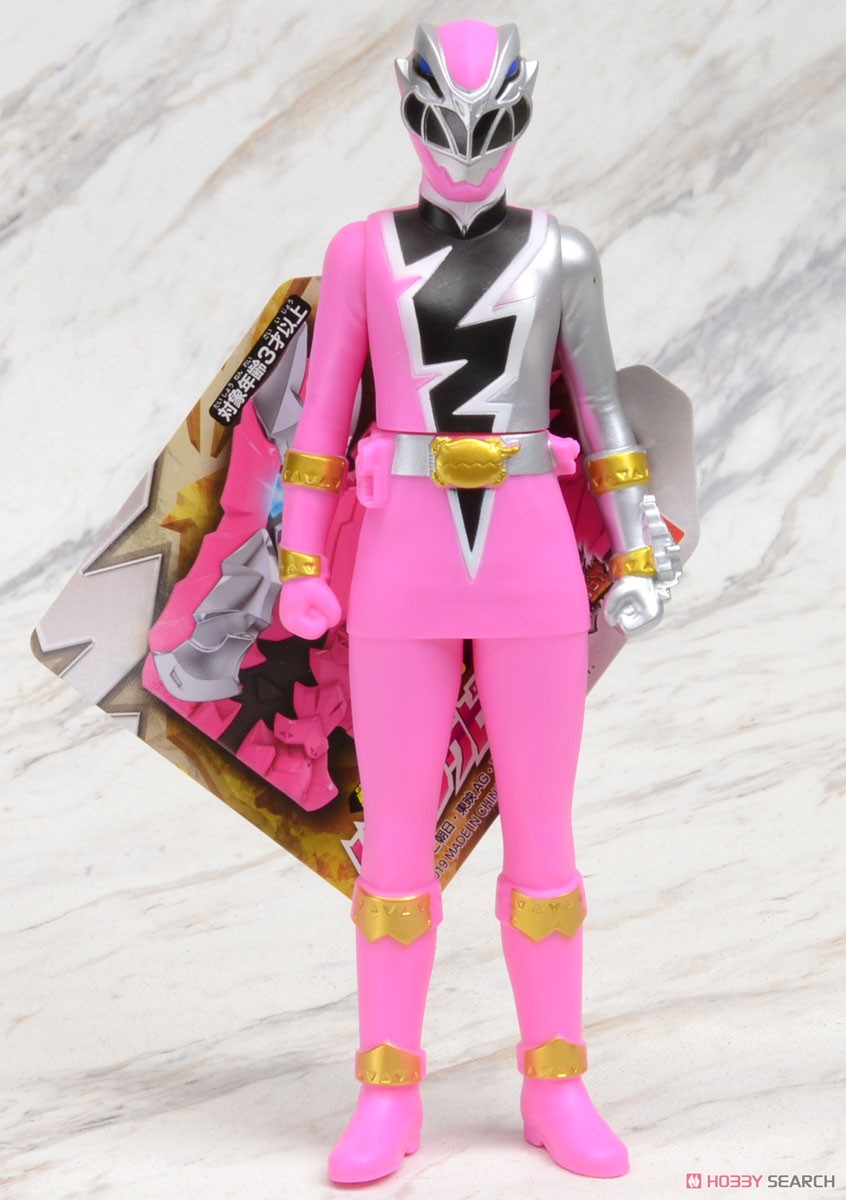 Kishiryu Sentai Ryusoulger - Sentai Hero Series 03 Ryusoul Pink by Bandai