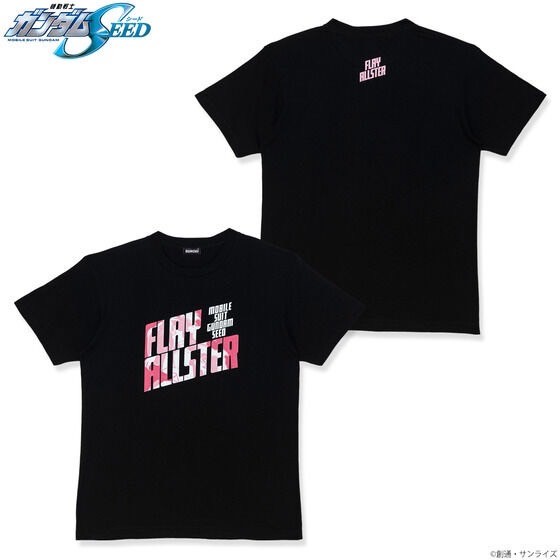 PRE-ORDER : Mobile Suit Gundam SEED Flay Allster Motif T-shirt