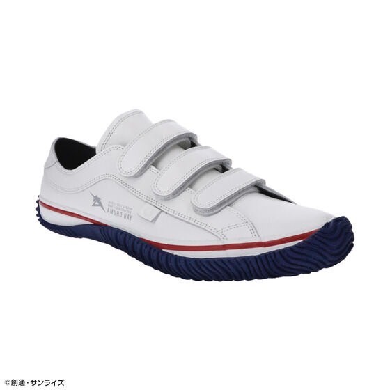 PRE-ORDER : STRICT-G SPINGLE "Mobile Suit Gundam: Char's Counterattack" Leather Velcro Sneakers