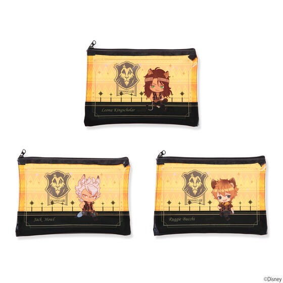 PRE-ORDER : Hapikuro! Disney Twisted Wonderland Original Illustration Clear Pouch (Random)
