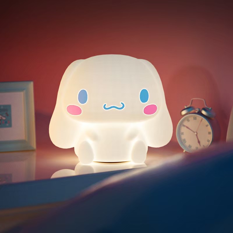 โคมไฟ ชินนาม่อนโรล ลิขสิทธิ์แท้ - Sanrio - Cinnamoroll Night Light Lamp by Emie สำเนา