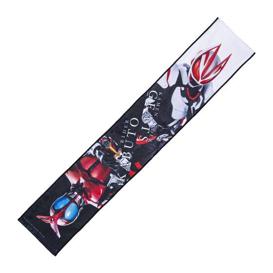 PRE-ORDER : Kamen Rider Geats & Kamen Rider Kabuto Design Muffler Towel (with DX Kabuto Zector Raise Buckle)