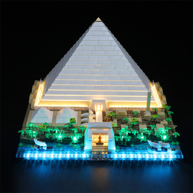 yeabricks 6111Great Pyramid of Giza 1476pcs