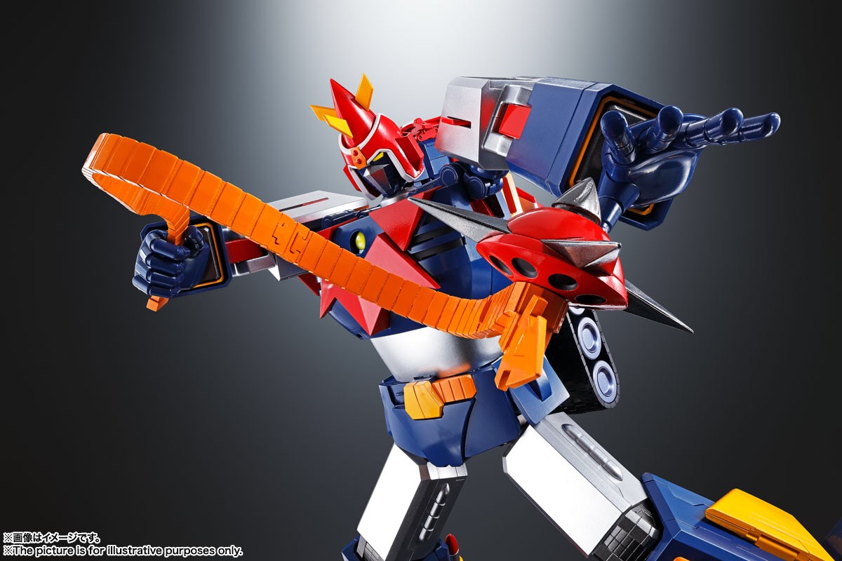 DX SOUL OF CHOGOKIN Volt in Box Voltes V by Bandai (มีกล่องน้ำตาล)(มีเสียง)