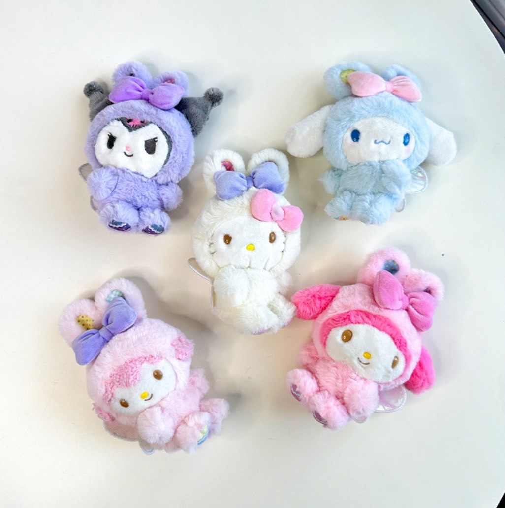 ตุ๊กตาพวงกุญแจ ลิขสิทธิ์แท้ - Sanrio - Bunny Series Plush Keychain