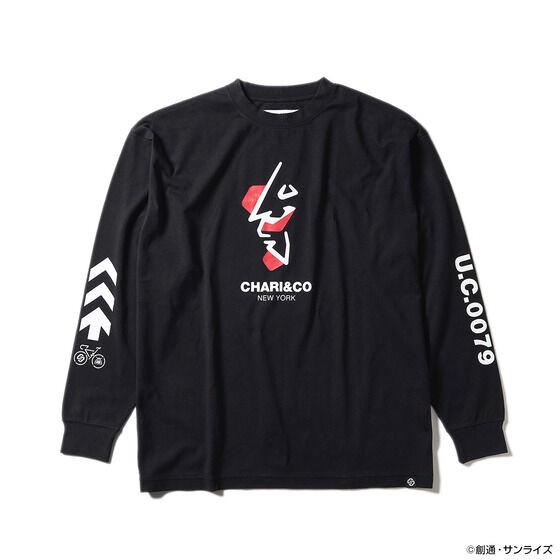 PRE-ORDER : STRICT-G CHARI&CO "Mobile Suit Gundam" RX-78 Long Sleeve T-shirt
