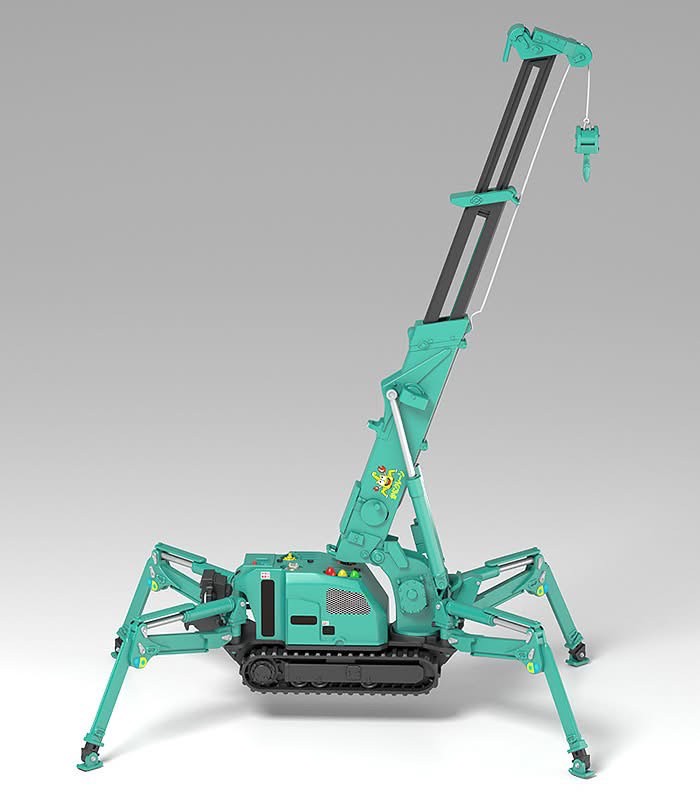 Pre-order : 1/20 MODEROID Maeda Seisakusho Spider Crane (Green) Plastic Model Kit by Good Smile Company (Reissue)