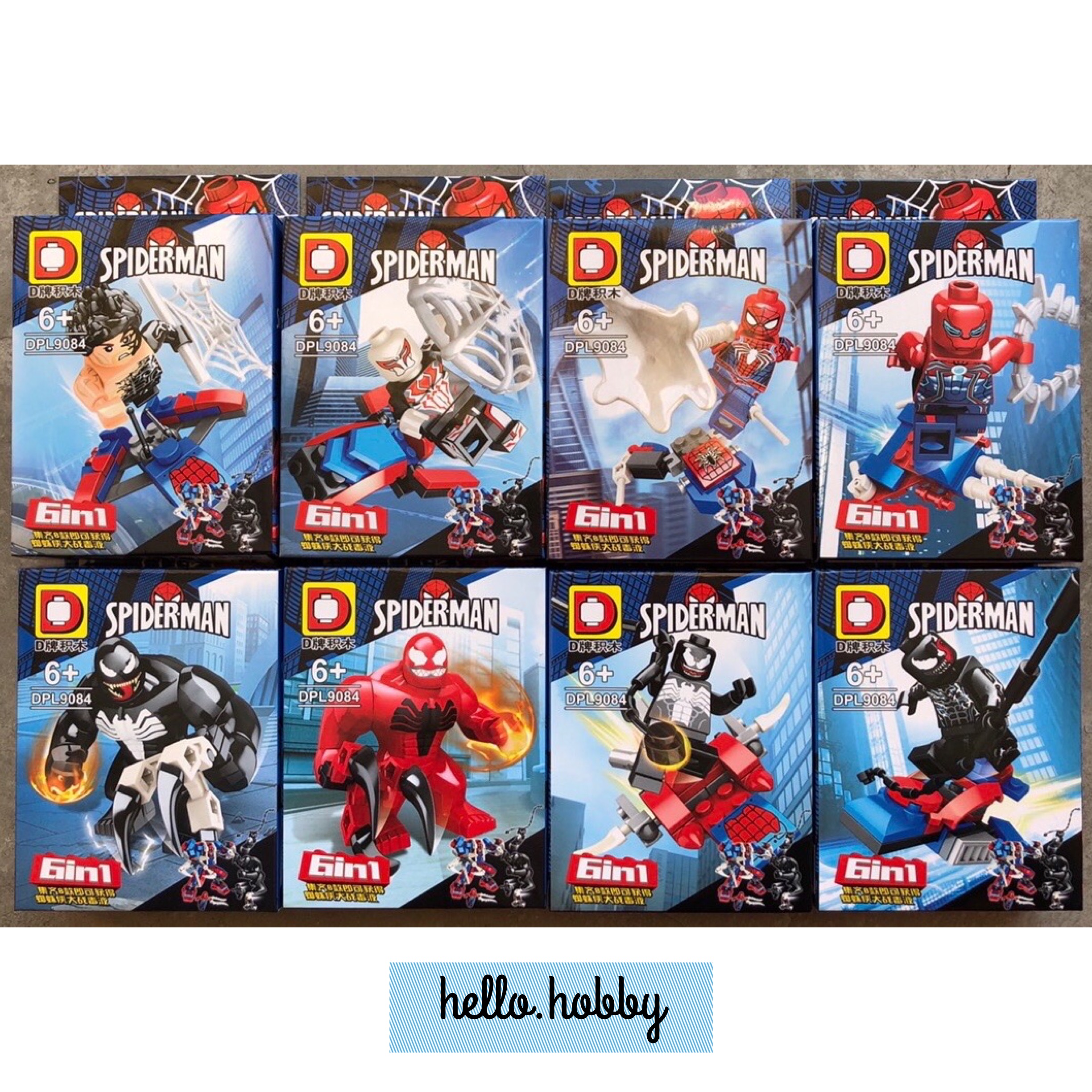 DLP 9084 Spiderman + Venom