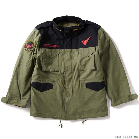 PRE-ORDER : STRICT-G MEI "Mobile Suit Gundam: The Witch from Mercury" Field Jacket with M-65 Liner
