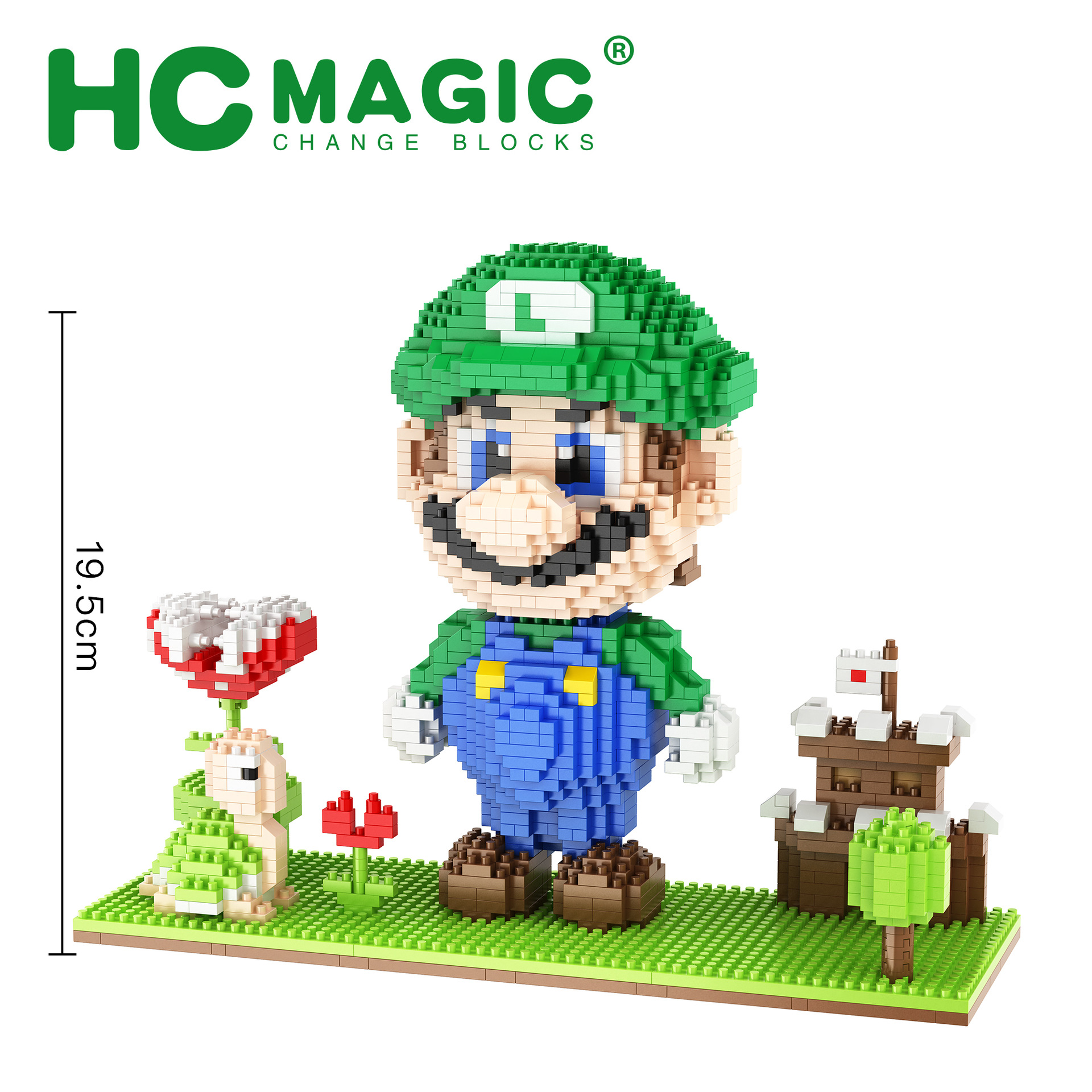 HC Magic 1031 Mario Bros. Luigi 2277pcs