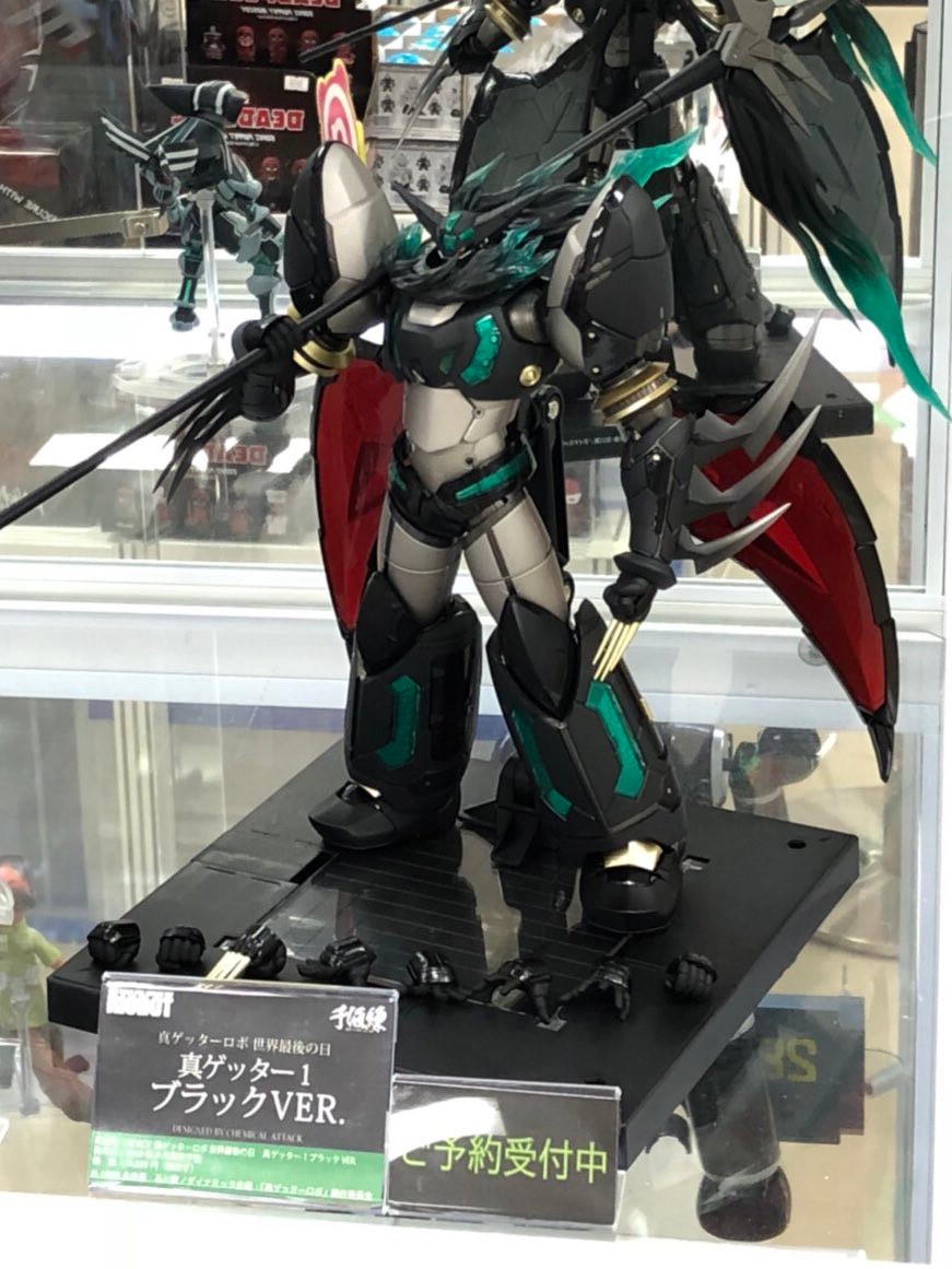 *Limited 1,200 pcs Worldwide* RIOBOT - Shin Getter 1 Black Ver. by Sentinel
