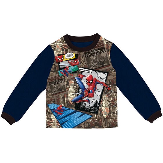 PRE-ORDER : Spider-Man Glowing Cardboard Knit Pajamas
