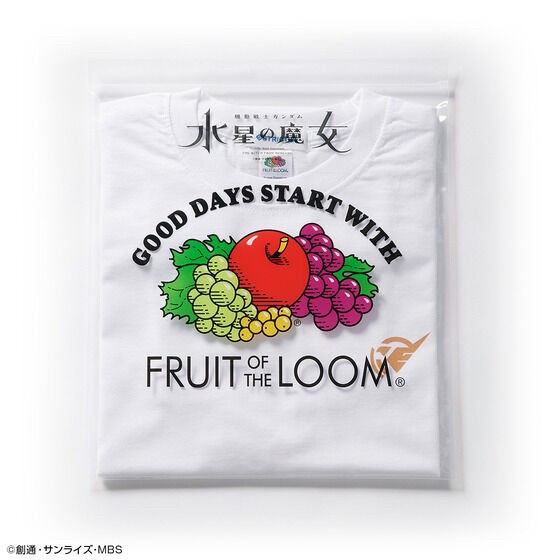 PRE-ORDER : STRICT-G "Mobile Suit Gundam The Witch from Mercury" "FRUIT OF THE LOOM" Pack T-shirt