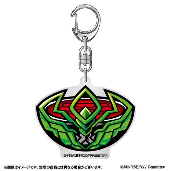 PRE-ORDER : Valvrave the Liberator Reel Design Acrylic Keychain Set of 4